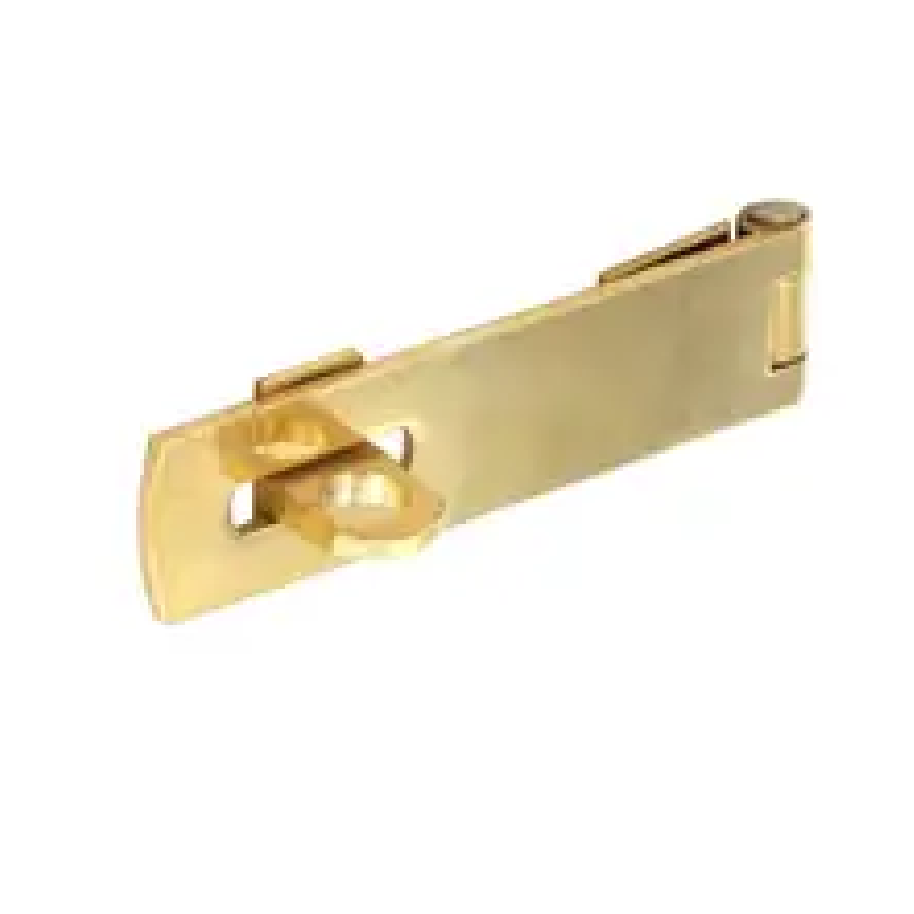 BRASS Hasp & Staple With 5/8" Screws THIN PROFILE